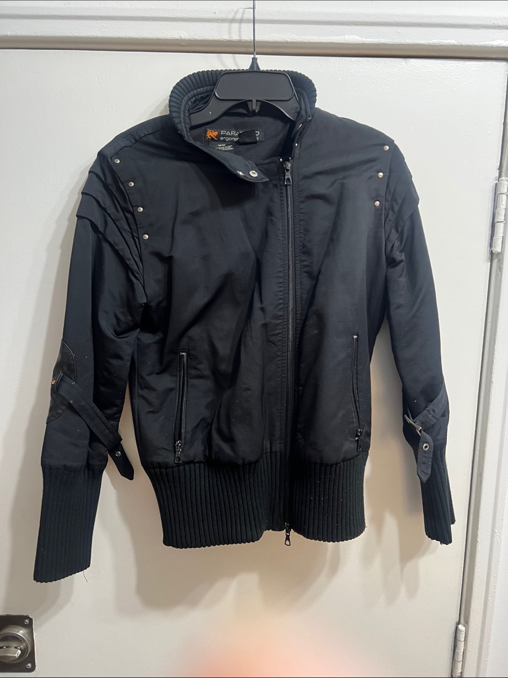 Black woMen's Bomber Jacket by